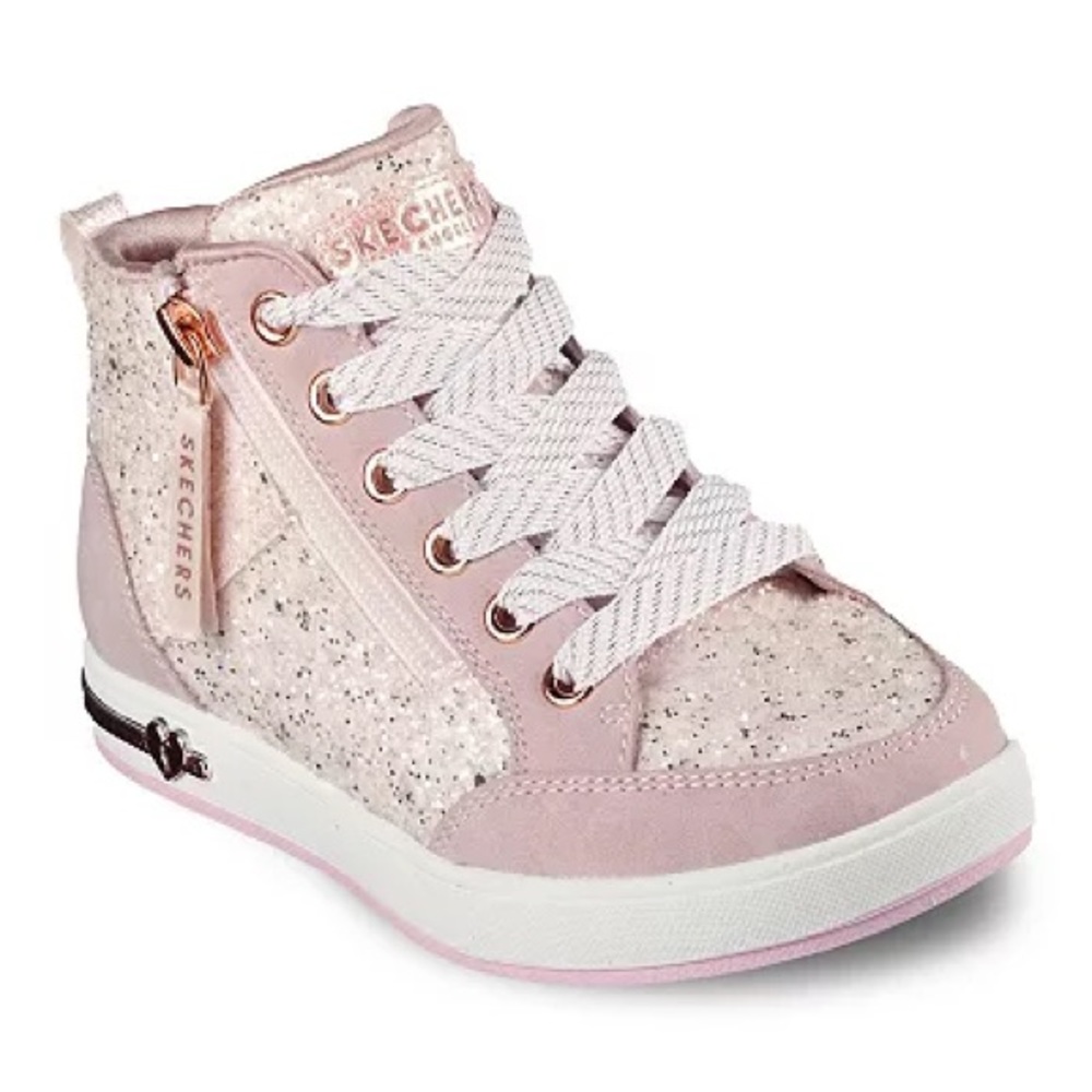 Girls size 11 pink sneaker boots! 🌸 Never worn!